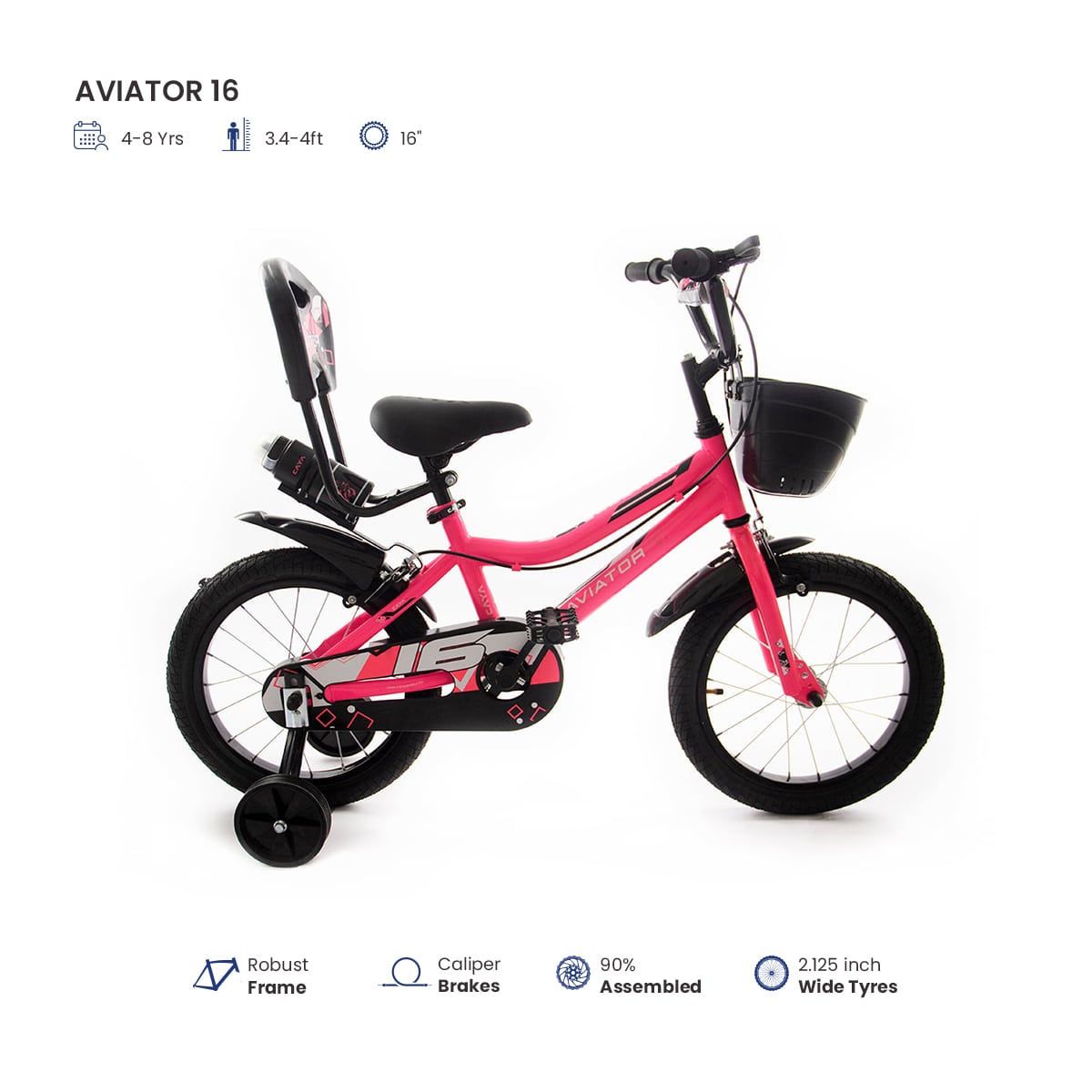 CAYA Aviator 16 Unisex Kids Bicycle