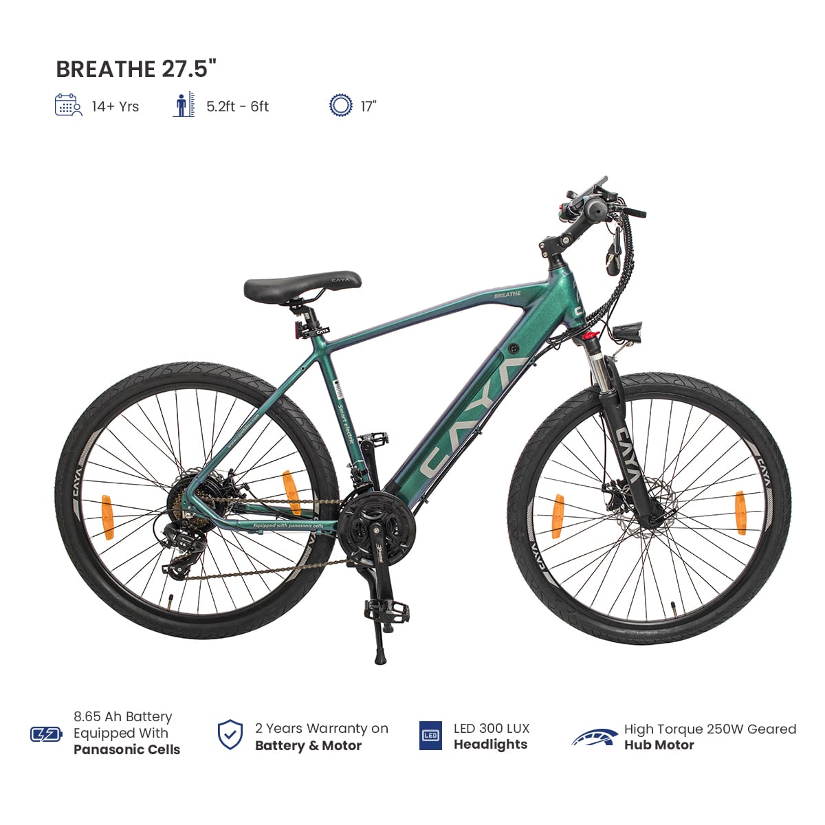 CAYA Breathe 27.5 Electric Bicycle