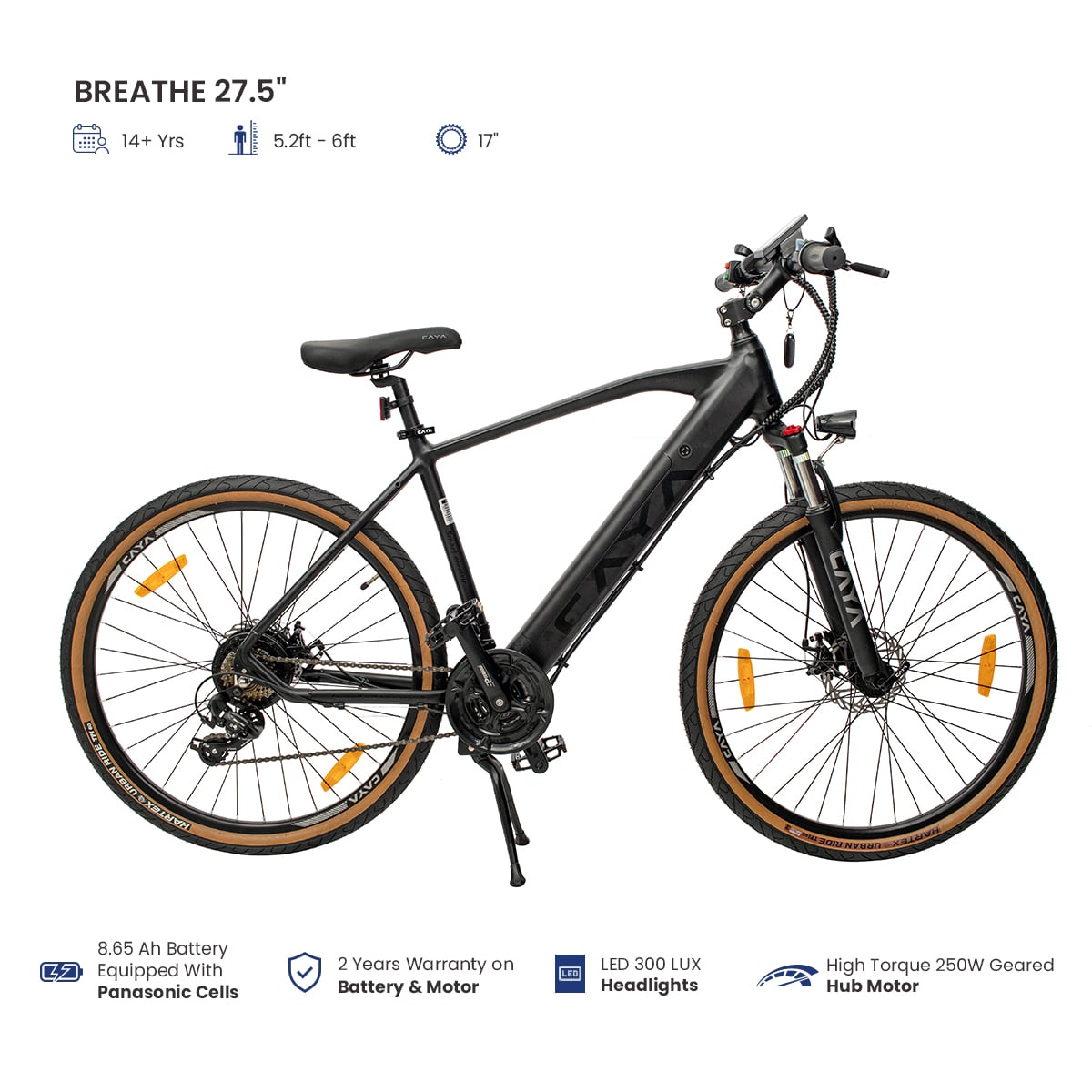 CAYA Breathe 27.5 Electric Bicycle