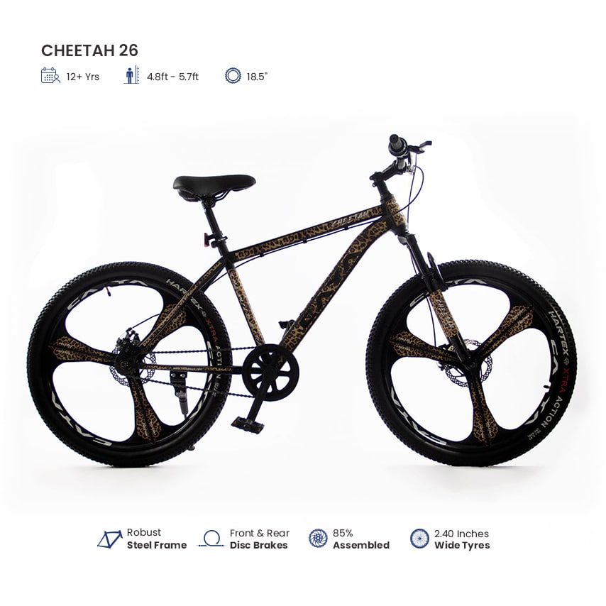 Caya Cheetah 26 Unisex Alloy Wheel Cycle
