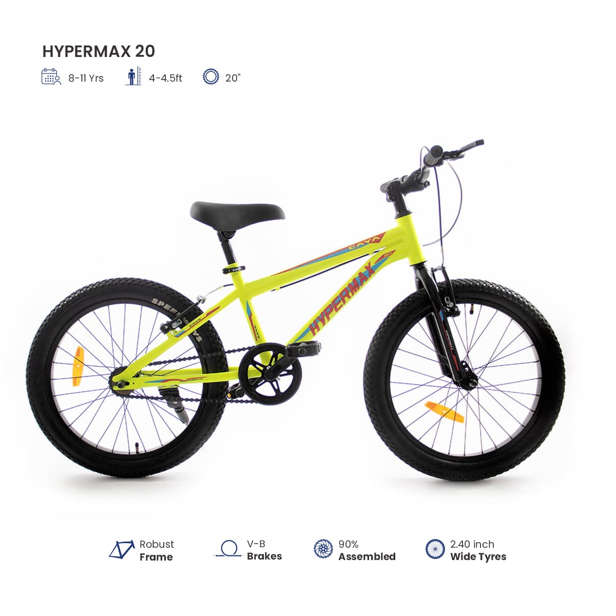 CAYA Hypermax 20 Unisex Kids BMX Bike